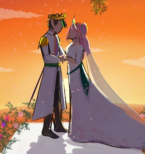 Ace Illustration, Joel And Lizzie, Empires Fanart, Flower Husbands, Ldshadowlady Fan Art, Lizzie And Joel, Empire Wallpaper, Fan Art Wallpaper, 3rd Life