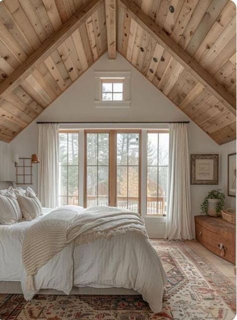 Master With Balcony, Upstairs Master Suite, Rustic Bedding Sets, Barndominium Interior, Country Style Bedroom, Best Bedding Sets, Bedroom Master, Rustic Bedding, Luxury Bedroom Master