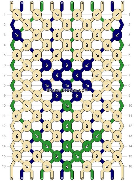 Normal pattern #51330 variation #145834 | BraceletBook Bracelet Template, Cool Friendship Bracelets, String Bracelet Patterns, Friendship Bracelet Patterns Easy, Yarn Bracelets, Cute Friendship Bracelets, Friendship Bracelets Designs, Roses Flower, Diy Friendship Bracelets Patterns