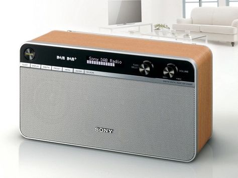 Sony shows off new DAB radios Sony Design, Dab Radio, Old Time Radio, Retro Radio, Digital Radio, Portable Radio, Old Radios, Speaker Design, Vintage Radio