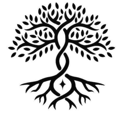 Yggdrasil Tattoo, Geometric Line Tattoo, Line Tattoo Ideas, Celtic Tattoo, Tree Of Life Tattoo, Fairy Artwork, Line Tattoo, Wood Carving Designs, Wood Burning Patterns