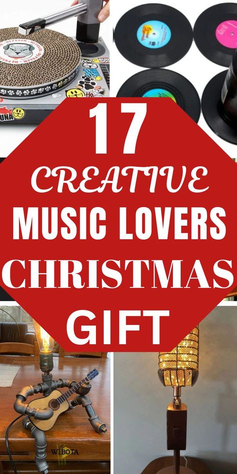 Surprise the music lovers in your life with perfect holiday gifts! From DIY creations and personalized items to unique picks for guitar players and audiophiles, these ideas are sure to hit the right note. Perfect for spreading joy this holiday season! 🌟🎁 #ChristmasGifts #MusicLovers #GuitarGifts Music Gifts Diy, Christmas Gifts For Music Lovers, Gifts For Music Lovers, Guitar Gifts, Creative Christmas Gifts, Vinyl Record Player, Wrapping Gift Cards, Guitar Players, Music Themed