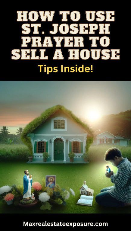 See how to use the prayer of St. Joseph to sell a house. St Joseph Statue To Sell House, Prayer To St Joseph To Sell House, Prayer To St Joseph, House Prayer, St Joseph Prayer, House For Sell, St Joseph Statue, Sell House, St Joes