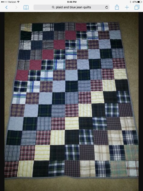 Twin Quilt Size, Flannel Quilts, Quilts Decor, Quilt Care, Plaid Quilt, Memory Pillows, Lap Quilts, Denim Quilt, Man Quilt