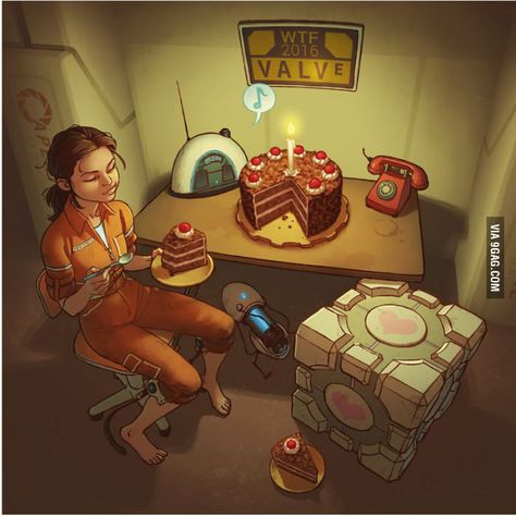 Portal Valve, Portal Fanart, Portal Memes, Portal Art, Valve Games, Aperture Science, Portal Game, Portal 2, Gambling Party