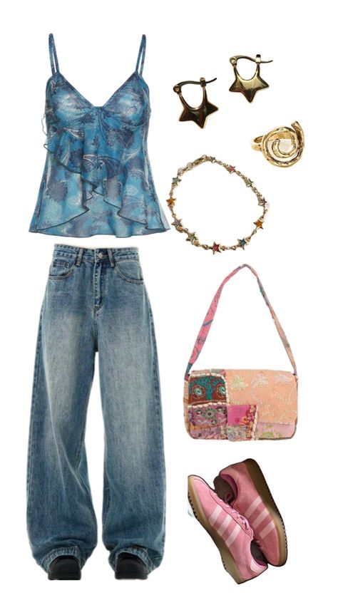 spring summer outfit #springoutfit #summeroutfit #italiansummeroutfits  #europeoutfits Juno Outfit, Childish Gambino Concert Outfits, Childish Gambino Concert, Italian Summer Outfits, Europe Outfits, Outfit Collage, Childish Gambino, Concert Outfits, Girl Fits