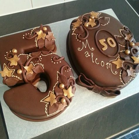 Chocolate number cakes 50 Years Birthday Cake Men, Number 50 Cake, 30 Number Cake For Men, Number Chocolate Cake, Number Cake 50 Birthday Ideas, Number Birthday Cakes For Men, 50 Number Cake For Men, Number Cakes For Men, 50 Number Cake Gold