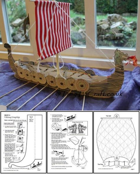 Sorry Template, Vikings For Kids, Viking Long Boat, Barco Viking, Viking Longboat, Viking Party, Viking Boat, Viking Longship, Boat Crafts