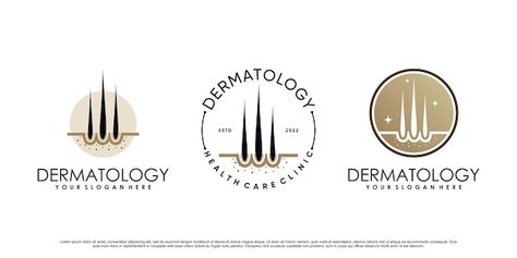 Hair Clinic, Business Card Template Design, Logo Banners, Cityscape Photos, Dermatology, Heart With Arrow, Design Model, Background Banner, Photo Template