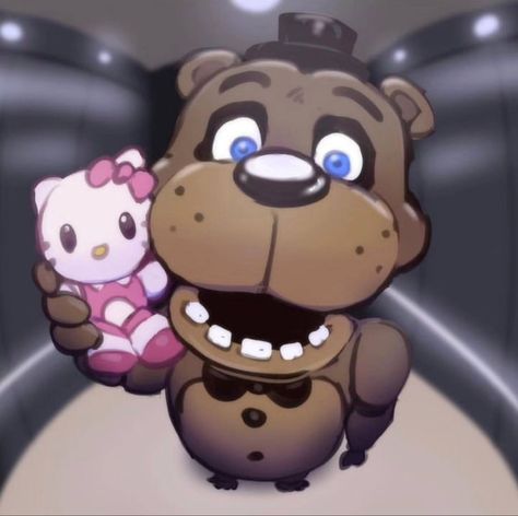 Five Nights At Freddy's Freddy, Cute Fanart, Hello Kitty Cute, Fnaf Freddy, Arte Do Kawaii, Scott Cawthon, Animatronic Fnaf, Circus Baby, Fnaf 1