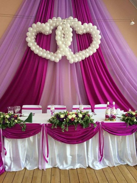 Balloon Wedding Decoration Ideas to Create a Festive Atmosphere Pearl Balloons, Wedding Balloon Decorations, Wedding Decoration Ideas, Wedding Scene, Wedding Stage Decorations, Wedding Balloons, Stage Decorations, Wedding Stage, Wedding Chairs