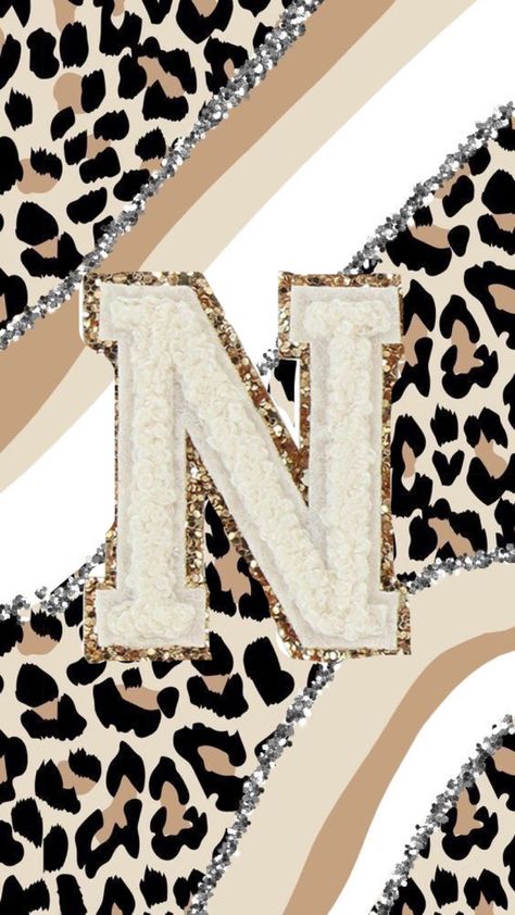 N Name Wallpaper, Tiger Wallpaper Iphone, Preppy Names, Phone Profile, Wallpaper For My Phone, N Names, Tiger Wallpaper, Girls Room Ideas, Iphone Lockscreen Wallpaper