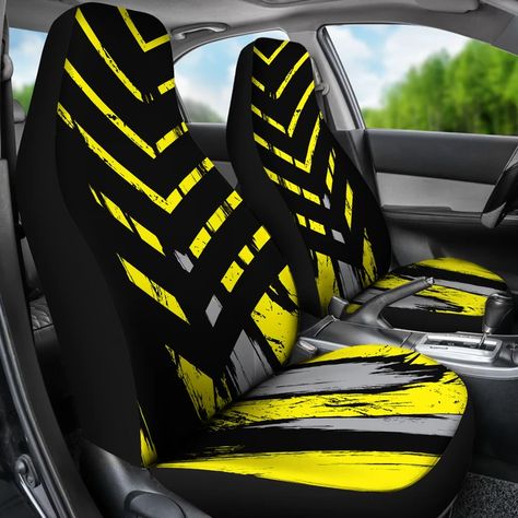 Luxury Car, Car Seat Covers, Dream Car, Seat Covers, Carseat Cover, Seat Cover, Supercars, Yellow Black, Car Seat