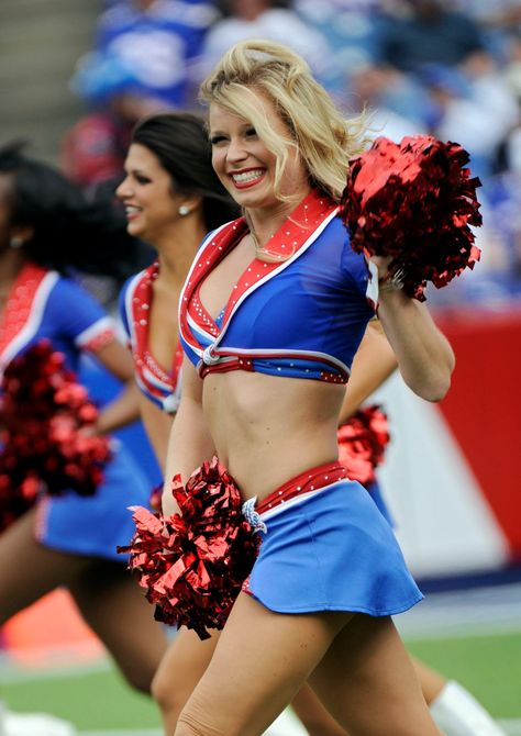 Buffalo Jills, Buffalo Bills Cheerleaders, Arizona Cardinals Cheerleaders, Cheerleading Photos, Cute Cheerleaders, Bills Football, Football Cheerleaders, Cheerleader Costume, Cheerleading Uniforms