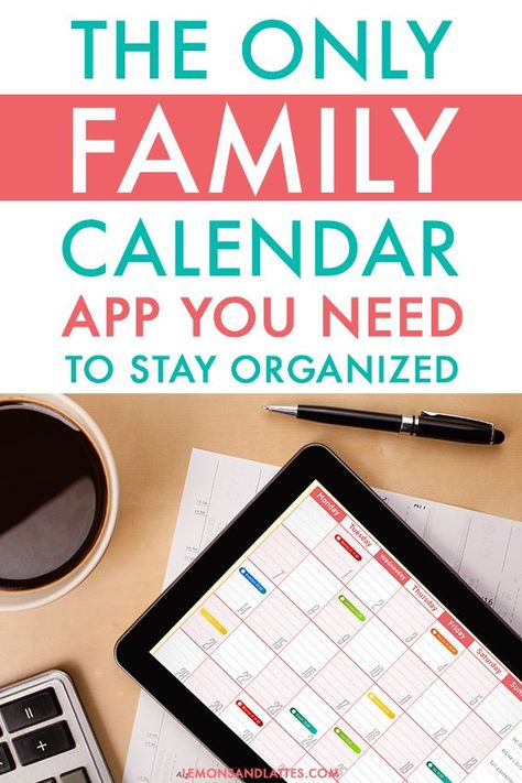 Organize your life with a shared family calendar. 5 Reasons this is the only family calendar app you'll ever need! Best Calendar App Iphone, Best Planner App, Family Calendar App, Family Calendar Organization, Best Calendar App, Mom Calendar, Organizing Products, Family Command Center, Family Schedule