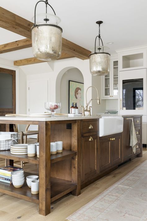 5 Ways to Mix Wood Tones in Your Home | Jkath Design Build + Reinvent Multiple Wood Tones In Kitchen, Mix Wood Tones, Jkath Design, Wood Baseboard, Red Oak Floors, Window Casing, Oak Panels, Wood Tones, Flooring Options