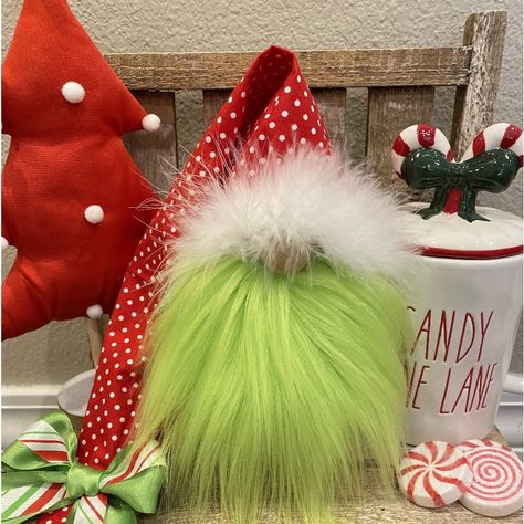 Add A Touch Of Grinchmas With This Adorable Christmas Grinch Gnome! Perfect Accent Piece For Your Christmas Seasonal Table, Kitchen Tier Tray, Coffee Or Cocoa Bar, Etc. Watch Out! He’s A Mean One, That Mr. Grinch! :) The Grinch Christmas Gnome Red/Green/White Handmade With Love Measures 5”W X 7”H Tags: How The Grinch Stole Christmas, Grinch Gnome, Christmas Gnome, Holiday Gnome, Handmade Gnome, Sock Gnome, Christmas, Grinchmas, Dr. Suess, Christmas Decor, How The Grinch Stole Christmas, Christma Tide Pods Container Grinch, Grinch Clay Pots, Grinch Tags, Dr Suess Christmas, Paintbrush Crafts, Grinch Gnome, Grinch Stuff, Gnome Crafts, Grinch Crafts