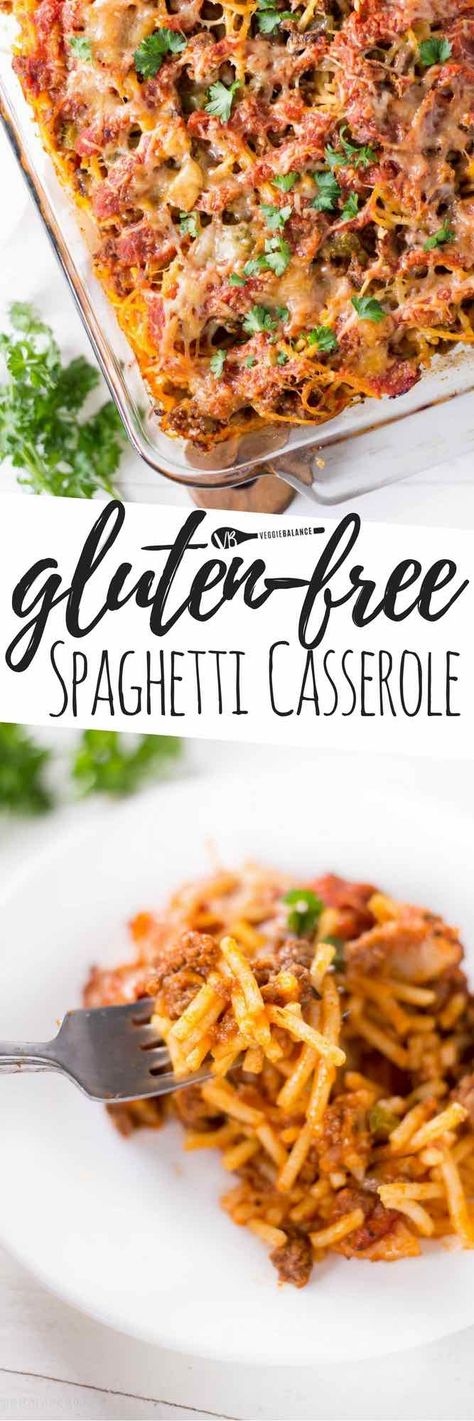 Casserole Recipes For A Large Crowd, Gluten Free Million Dollar Spaghetti, Baked Spaghetti Dairy Free, Gluten Free Baked Spaghetti Recipe, Gluten Free Baked Spaghetti, Gluten Free Spaghetti Bake, Dairy Free Baked Spaghetti, Spaghetti Vegetarian, Gluten Free Casserole Recipes