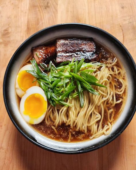 Was so good I had to make it a again. Shoyu Ramen. 🍜 Japanese Ramen Aesthetic, Ramen Shoyu, Ramen Aesthetic, Shoyu Ramen, Japanese Ramen, December 11, Summer 24, Breakfast Recipes Easy, Asian Food