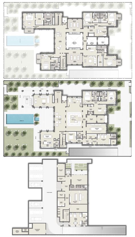 District One Dubai Mansions Modern Arabic Modern Mansion Floor Plan Luxury, Modern Mansion Floor Plan, Mansion Plans, Contemporary Mansion, Luxury Floor Plans, New York Penthouse, Pelan Rumah, Modern House Floor Plans, House Plans Mansion