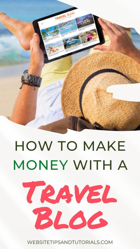 Find out how to make money with a travel blog. This is such a fun way to earn money! Learn several different ways you can monetize your travel blog. Includes affiliate marketing, running ads, sponsored posts, reselling travel products, offering courses & more. You’ll find out actionable steps you can take to bring these ideas to life. You can enjoy travel blogging as a hobby - or become a full time travel blogger. Travel business ideas for 2022. How to start a travel blog & make money. Travel Business Ideas, Running Ads, Make Money Traveling, Way To Earn Money, Destination Travel, Flight Booking, Travel Marketing, Small Business Start Up, Earn Money Blogging