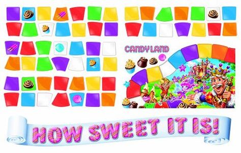 Candy Land™ Mini Bulletin Board Set Logo Candy, Sugarplum Christmas, Work Bulletin Boards, Gingerbread Activities, Candy Logo, Goal Board, Christmas Bulletin, Classroom Board, Christian Book