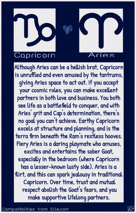 Aries Capricorn Tattoo, Capricorn And Aries Compatibility, Capricorn X Aries, Aries Man Capricorn Woman, Aries And Capricorn Relationship, Aries And Capricorn Friendship, Capricorn And Aries, Capricorn Relationships, Capricorn Aries