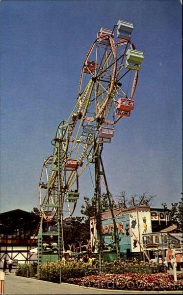 Vintage Cedar Point, Double Ferris Wheel. Cedar Point Rides, Long Beach Pike, Cedar Point Amusement Park, Fair Rides, Sandusky Ohio, Oklahoma History, Cleveland Rocks, Amusement Rides, Kings Island