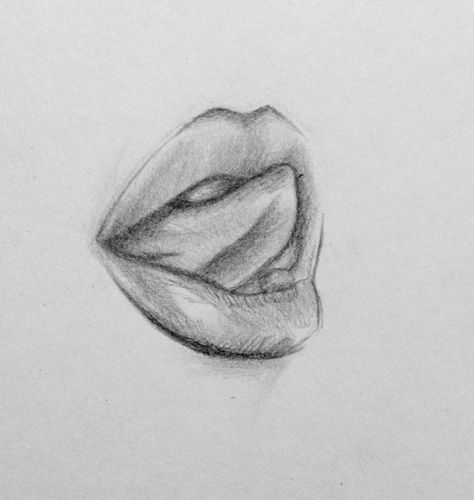 Lip With Tongue Out Drawing, Forked Tounge Drawing, Mouth Tounge Out Sketch, Lips Drawing With Tongue Out, Tongue Sketch Pencil Drawings, Tongues Drawings, How To Draw Lips With Tongue Out, Lips And Tongue Drawing, Mouth And Tongue Drawing