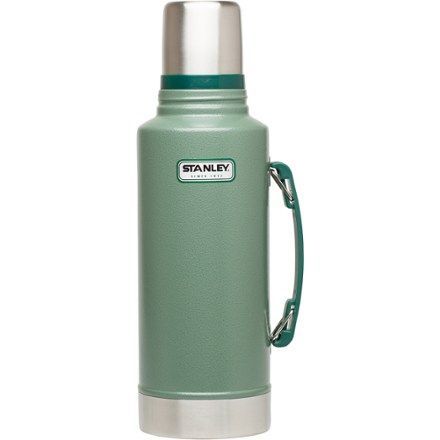 Stanley Classic Vacuum Bottle - 64 fl. oz. Liquid Soup, Stanley Thermos, Wide Mouth Bottle, Vacuum Bottle, Stainless Steel Thermos, Green Bottle, Food Jar, Hot Water Bottle, Iced Drinks