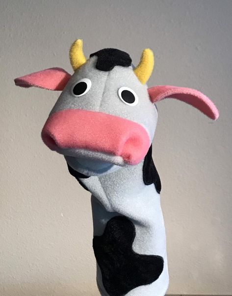 Baby MacDonald the Cow | The True Baby Einstein Wiki | Fandom Puppet Hands, Baby Einstein Toys, Cow Socks, Custom Puppets, Felt Puppets, Puppets For Kids, Baby Quiet Book, Sock Puppets, Clay Flower Pots