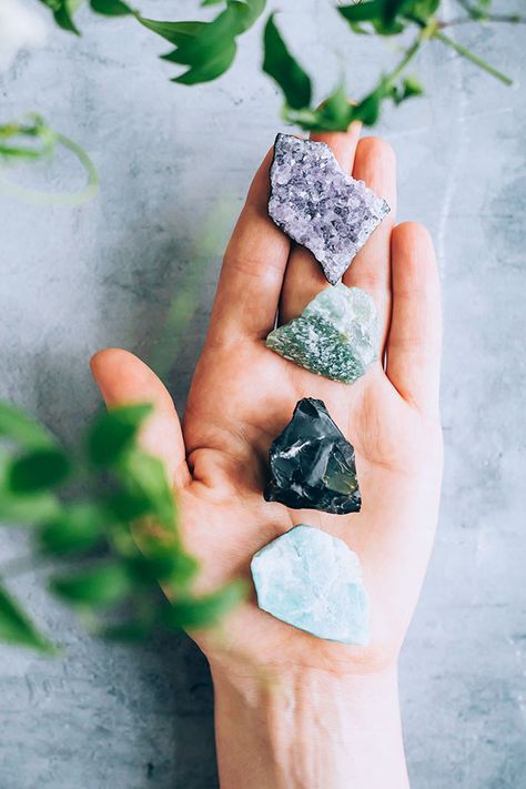 Here's What You Need to Know About Healing Crystals Crystal Photography, Hello Glow, Winter Wellness, Crystal Vibes, Hand Balm, Crystal Aesthetic, Cleansing Crystals, Crystal Therapy, Crystal Healing Stones