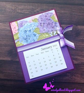 Handmade Desk Calendar, Calendar Holder, Easel Calendar, Mini Desk Calendar, Calendar Craft, Stampin Up Project, Diy Calendar, Mini Calendars, Calendar Ideas