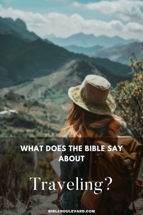 What Does the Bible Say About Traveling? Relying On God, The Apostles, Best Bible Verses, Bible Says, Bible Notes, Spiritual Growth, The Bible, Verses, Bible Verses