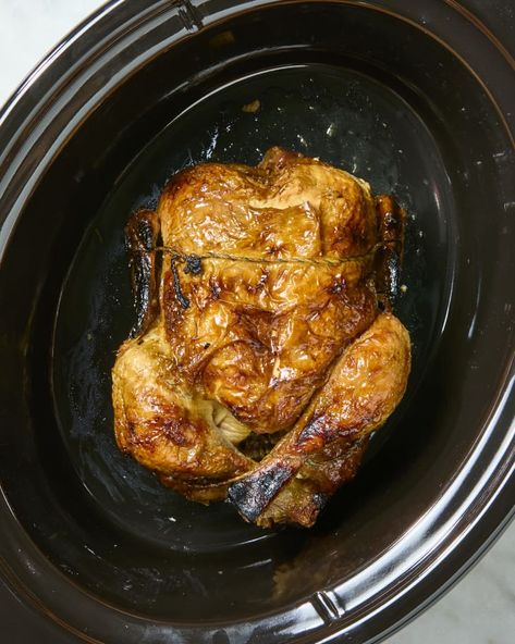 How to Reheat Rotisserie Chicken (5 Ways) | The Kitchn Rotisserie Chicken In Crockpot, Reheat Rotisserie Chicken, Chicken In Crockpot, Crockpot Rotisserie Chicken, Chicken Rotisserie, Costco Rotisserie Chicken, Countertop Convection Oven, Lunch Appetizers, Chicken Patties