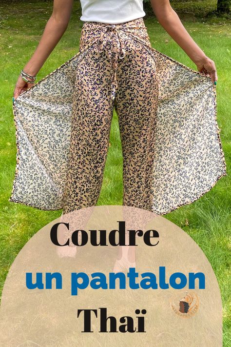 Pantalon Thai, Sewing Couture, Couture Mode, Pantalon Large, Blouses, Couture, On Instagram, Quick Saves