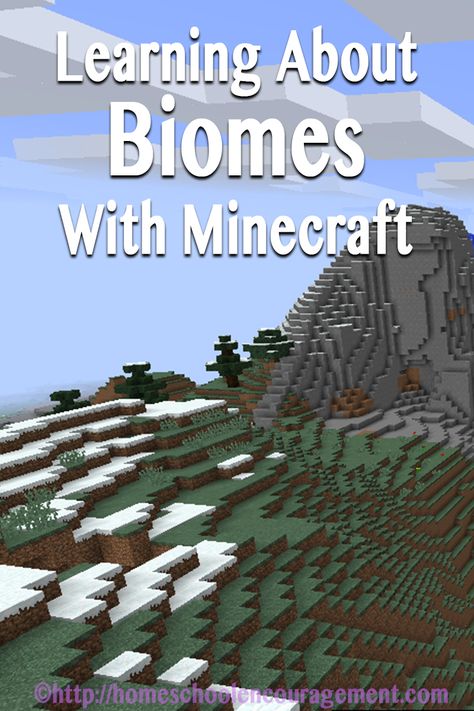 Week1 Learning about Biomes Using Minecraft as your base. Minecraft Classroom, Biomes Activities, Minecraft Activities, Ideas For Learning, Ecosystems Projects, Minecraft School, 6th Grade Science, Homeschool Encouragement, Science Curriculum