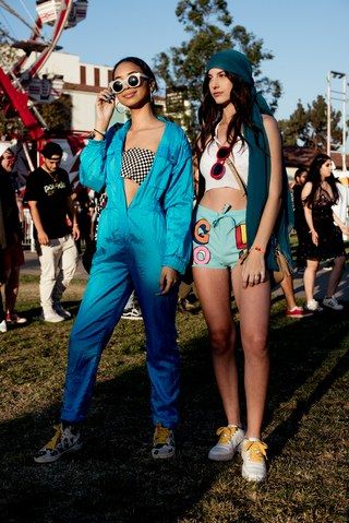 Festivalgoers at Camp Flog Knaw Carnival on Saturday, October 30th at Exposition Park in Los Angeles, California. Photo by Alex Bortz for W Magazine. #richfashion #unique #style #fashion #streestyle #IRL 5sos Concert Outfit, Ultra Music Festival Outfits, Vip Concert, Tyler The Creator Outfits, Camp Flog Gnaw, Mac Demarco, Festival Inspo, Concert Outfit Ideas, Look Festival