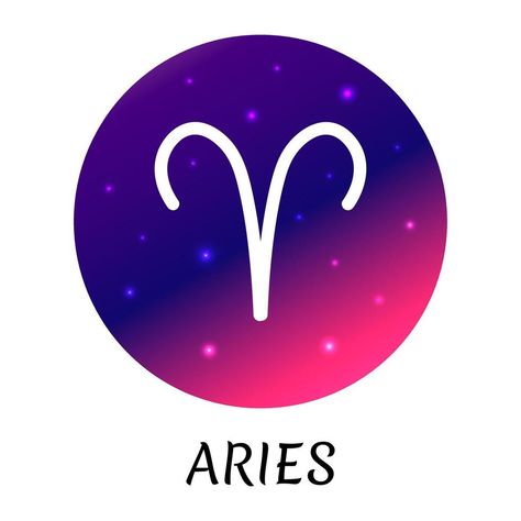 Astrological Elements, Arte Aries, Aries Symbol, Aries Art, Aries Ram, Zodiac Sign Aries, Zodiac Signs Aries, All Zodiac Signs, Gradient Design