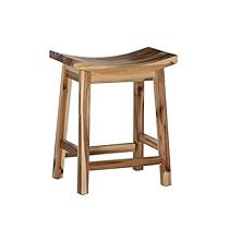 Saddle Bar Stools, Powell Furniture, Leg Braces, Saddle Stools, Wood Counter Stools, Wooden Counter, Leather Counter Stools, Backless Bar Stools, Counter Height Table