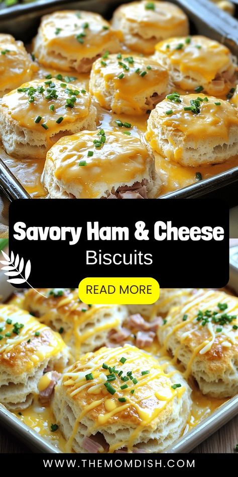 Transform your brunch with Ham and Cheese Butter Swim Biscuits! These savory biscuits are easy to make and bursting with cheesy, hammy goodness. In my step-by-step guide, you'll find all the ingredients and tips to perfect this delicious treat. Simple to prepare, and perfect for impressing guests, these biscuits will be the star of your next meal. Click to discover the full recipe and elevate your brunch game today! Ham And Cheese Biscuits, Butter Swim Biscuits, Savory Biscuits, Swim Biscuits, Avocado Toasts, Savoury Biscuits, Flaky Biscuits, Cheese Biscuits, Biscuits Easy