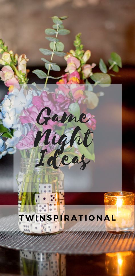 Backyard Game Night Decor, How To Host A Game Night, Game Night Setup Ideas, Hosting A Game Night, Game Night Themes For Adults, Game Night Table Decorations, Game Night Decorations Ideas, Game Night Decor, Game Night Table