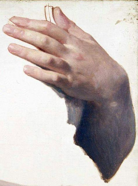 Bouguereau study of a hand Flesh Tones, William Adolphe Bouguereau, Academic Art, 인물 드로잉, Oil Painting Portrait, Poses References, Anatomy Reference, Classical Art, Hand Art