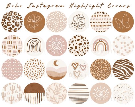 Boho Icons For Apps, Boho Pfp, If Highlight Covers, Brown Instagram Highlight Covers Icons, Insta Story Covers Icons, Neutral Instagram Highlight Cover, Western Instagram Highlight Covers, Western Highlight Covers, Insta Story Highlights Icons