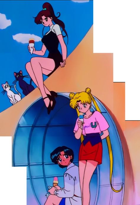 Sailor Moon Outfit Aesthetic, Usagi Bunny, Sailor Moon Episodes, Sailor Moon Outfit, Ami Mizuno, Sailor Moon Fashion, Sailor Moon Screencaps, Moon Fashion, Sailor Moon Usagi