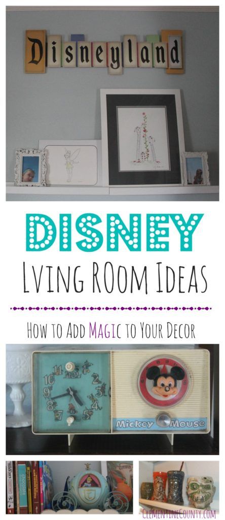 Disney Living Room, Family Friendly Living Room, Disney Room Decor, Disney Bedrooms, Disney Rooms, Disney Home Decor, Disney Wall, Disney Decor, Shabby Chic Vintage