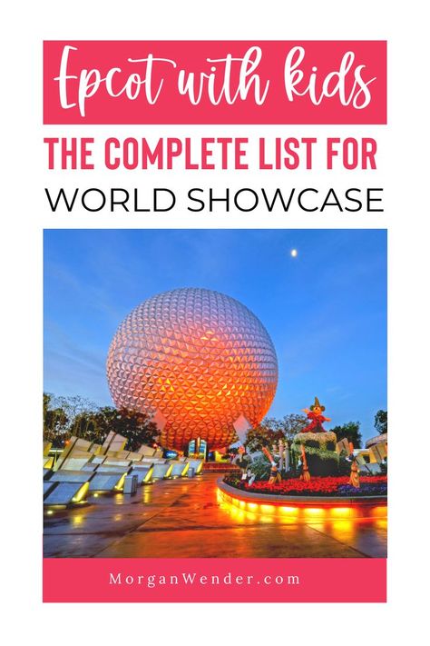 Disney World's Epcot with Kids - World  Showcase Edition Epcot Tips, Disney World With Toddlers, Epcot World Showcase, Fun With Kids, Kids Things To Do, Disney World Epcot, Disney Day, Disney World Parks, Walt Disney World Vacations