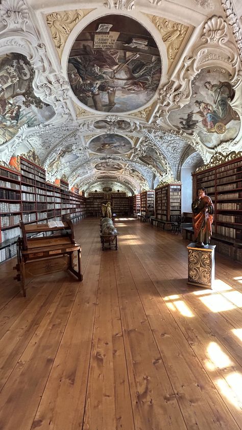 Strahov Library, Prague Library, Library Prague, Prague, Lifestyle, History, Travel