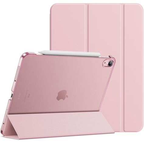 Ipad Air Pink, Apple Wishlist, Preppy Ipad, Aesthetic Devices, Ipad Case Pink, Aesthetic Ipad Case, Ipad Case Aesthetic, Pink Ipad Case, Rose Gold Ipad