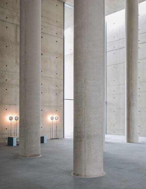 THE MINIMALIST by Christopher Domakis, via Behance Column Cladding, Lobby Designs, Brutalism Architecture, Concrete Column, Minimal Architecture, Column Design, Corporate Interiors, Concrete Building, Brutalist Architecture